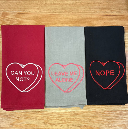 Valentine Towels